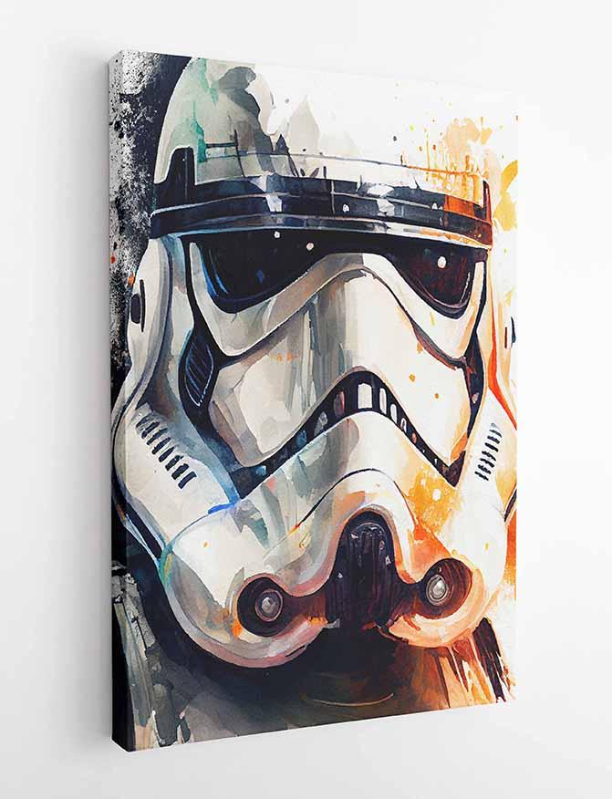 P69 Stormtrooper Canvas Art Prints, Posters, and Wall Art Fantasy & Sci-Fi Collection
