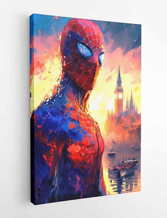 P73 Spider man Canvas Art Prints, Posters, and Wall Art Superhero Collection