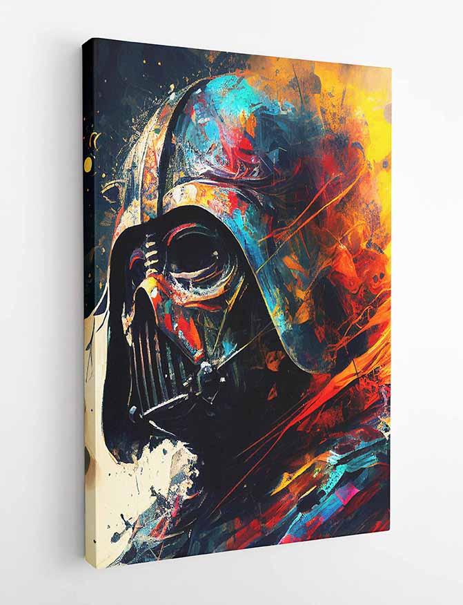 P74 Darth Vader Canvas Art Prints, Posters, and Wall Art Fantasy & Sci-Fi Collection