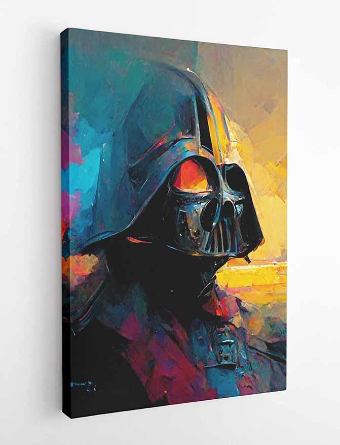 P78 Darth Vader Canvas Art Prints, Posters, and Wall Art Fantasy & Sci-Fi Collection